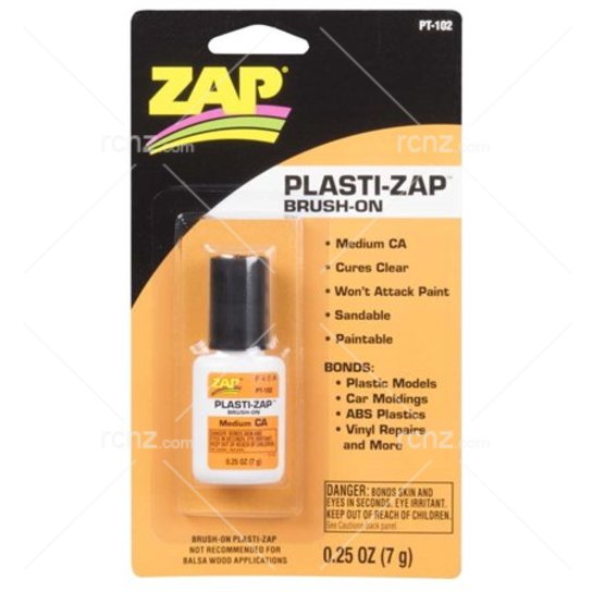Zap - Plasti-Zap CA Medium Brush-on Orange Label (7g) image