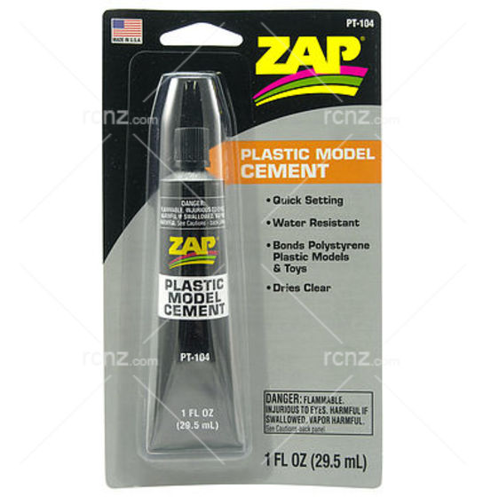 Zap - Plastic Model Cement Tube 29.5ml image