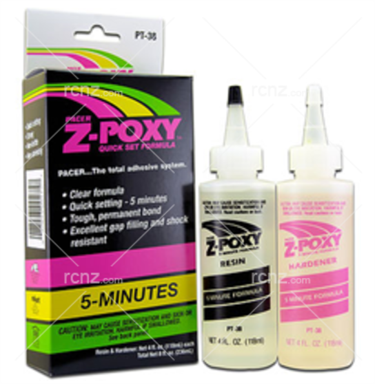  Zap - Z-Poxy 5 Minute Epoxy 8oz (236ml) image