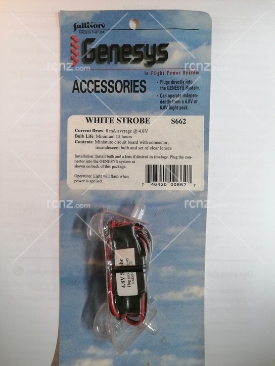 Sullivan - Genesys Standard Navigation Lights - White Blinking Strobe image
