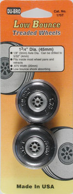 Dubro - 1-3/4" Dia/Trd Surface Wheels image