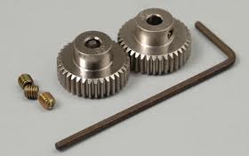 Tamiya - 0.4 Aluminium Pinion (36/7) for 53403 image