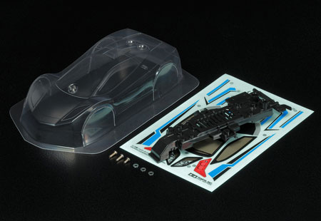 Tamiya - Mini 4WD Veldaga Body Set(Clear Polycarbonate) image