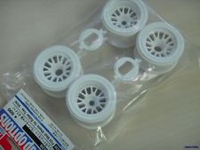 Tamiya - F-104 Mesh Wheels Rear Tyre White image