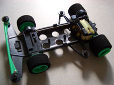 Tamiya - 4WD Mini Racer Low Height One-way Wheel Set image