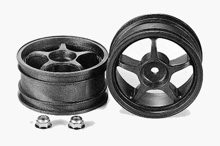 Tamiya - Reinforced One-Piece Spike Wheel (2 pcs) image