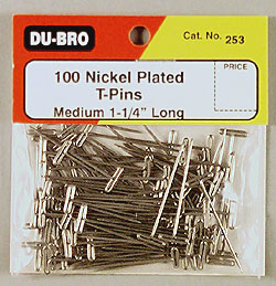 Dubro - Stainless Steel T-Pin 1-1/4 image