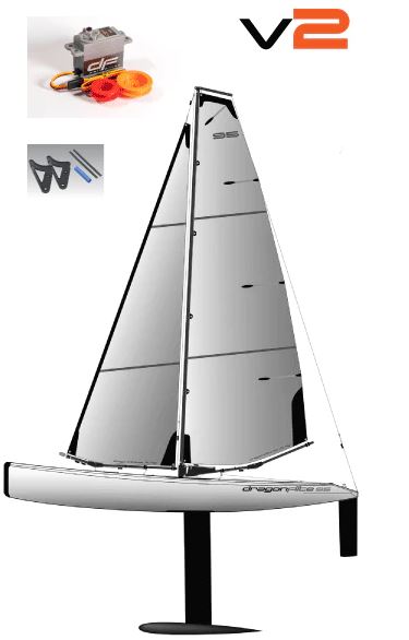  Joysway - Dragon Flite DF95 V2 R/C Yacht RTR (Includes Radio) image