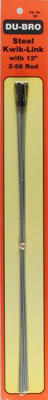Dubro - Steel Kwik-Link with 12" 2-56 Rod (5) image