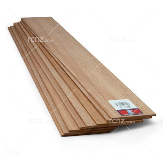 Midwest - Mahogany Sheet 24" 1/32x 3.8x 75mm (15pcs) image