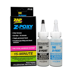 Zap - Z-Poxy 15 Minute Epoxy 4oz (118ml) image