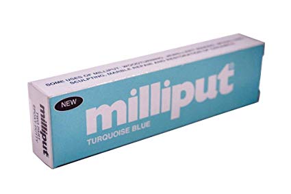 Milliput - Turquoise Blue Epoxy Putty image