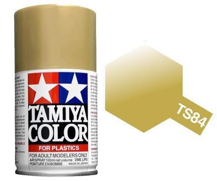 Tamiya - TS-84 Metallic Gold Spray Paint 100ml image