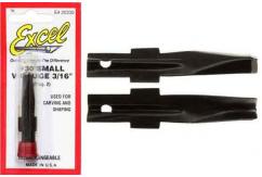 Excel -  Wood Carving Chisel 3/16" 2 Pack image