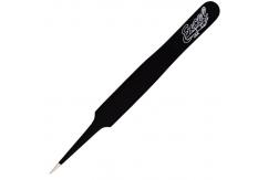 Excel -  Tweezer 4.5" Straight Point Black image