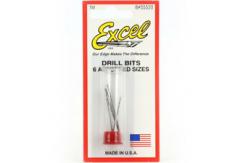 Excel -  6 Assorted Micro Drill Bits image