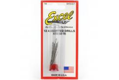 Excel -  12 Assorted Micro Drill Bits image