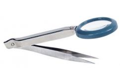 Excel -  4 1/2" Magnifier with Tweezers image
