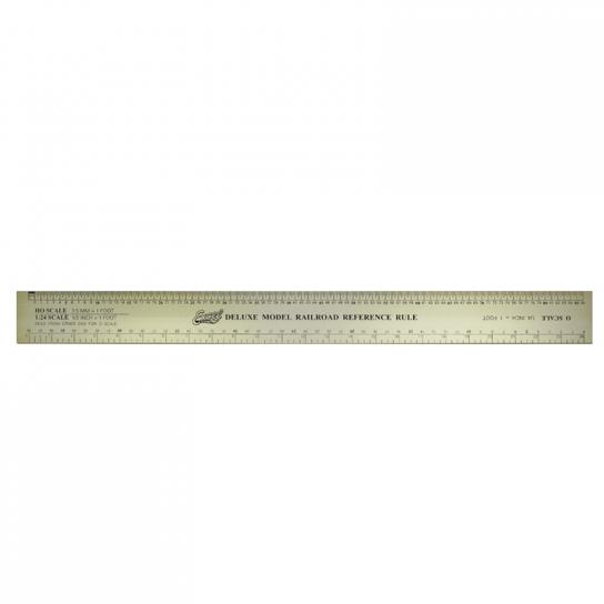 Excel -  12" Scale Ruler Stainless Steel - 1/24 image