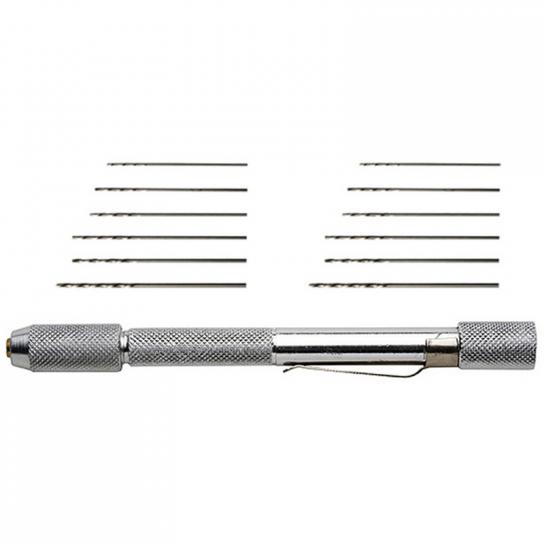 Excel -  Pin Vise with 12 Drill Bits image